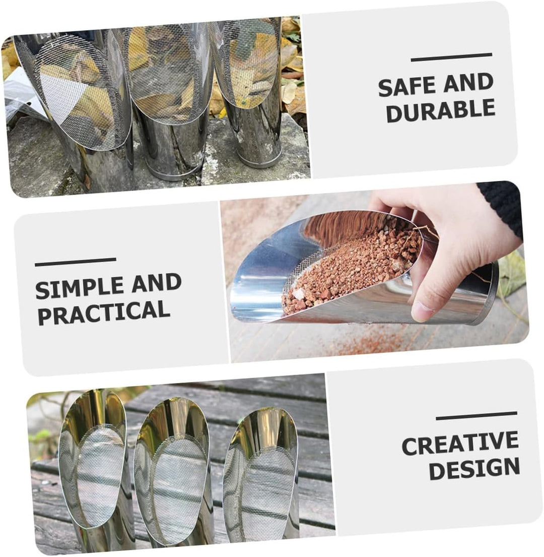 Yardwe Eimersieb Aus Edelstahl Mini-gartenset Erdspaten Schaufel Bodensieb Garten Handwerkzeug Hands