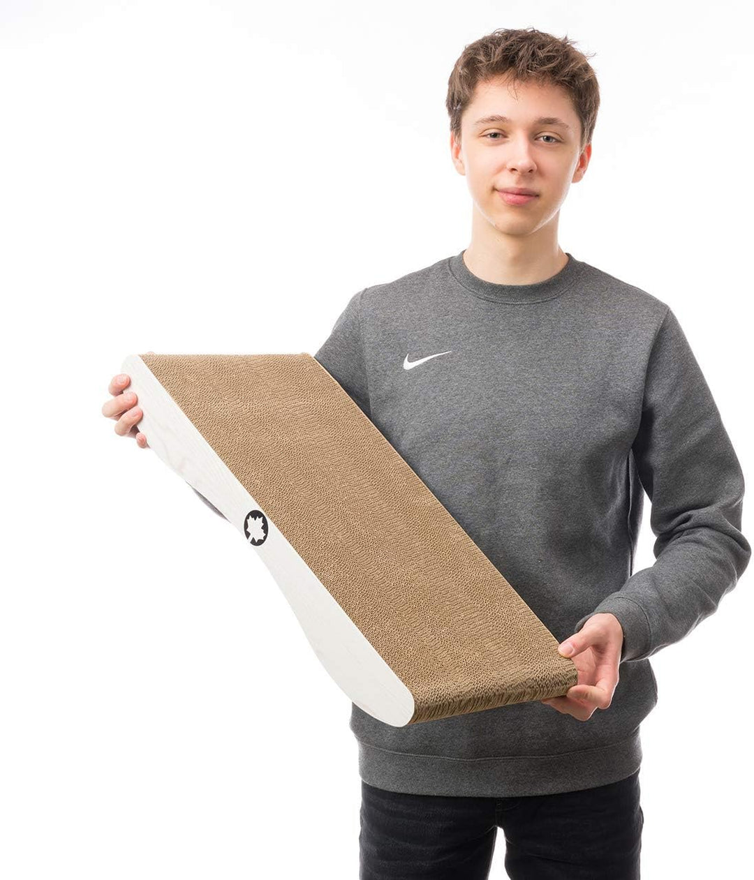 CanadianCat Company | Kratzkarton Comet L | 60 x 29 x 7 cm | Kratzmöbel, Kratzbrett | XL Qualitäts-P