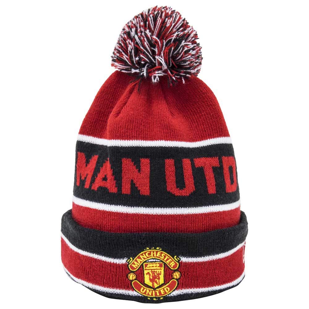 New Era Herren Knit Cuff Manchester United Otc Mütze Herren Mütze, Rot, Einheitsgrösse EU