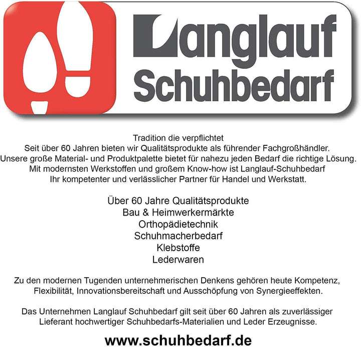 Langlauf Schuhbedarf Schuhreparatur Schuhsohle Star + Kövulfix 120g Schuhkleber - Sneaker Reparaturs