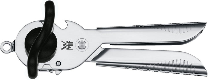WMF Tin Up Dosenöffner mit Kapselheber 20 cm, Cromargan Edelstahl, Kunststoff, spülmaschinengeeignet