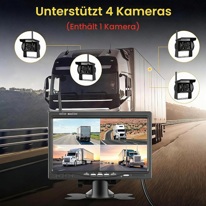 Hikity Rückfahrkamera Kabellos Set 7&