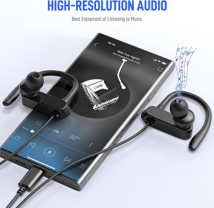 USB C Kopfhörer für Samsung A57 A37 Galaxy A55 A36 S26,In Ear Typ C Headset | USB C Anschluss Ohrhör