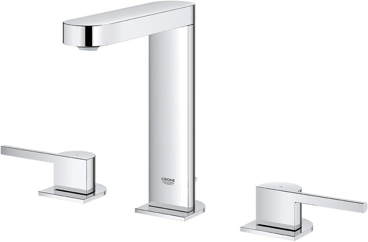 GROHE Plus | Badarmatur - 3-Loch-Waschtischbatterie | mit Fertigmontageset | chrom | 20301003 3-Loch