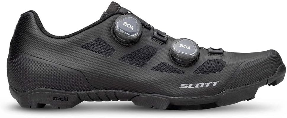 Scott MTB Vertec Fahrrad Schuhe matt schwarz 2024 47 EU Schwarz, 47 EU Schwarz