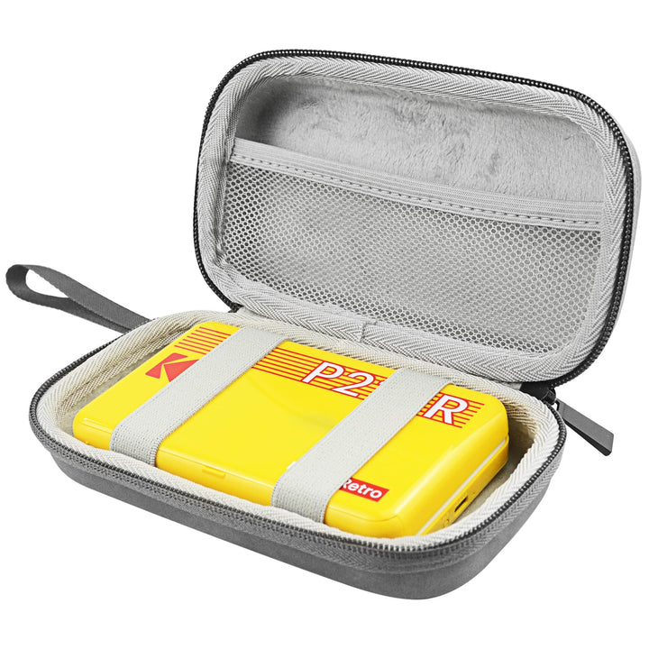 Hart Reise Schutz Hülle Etui Tasche für Kodak Mini 2 Retro 4PASS Mobiler Fotodrucker/Kodak Mini Shot