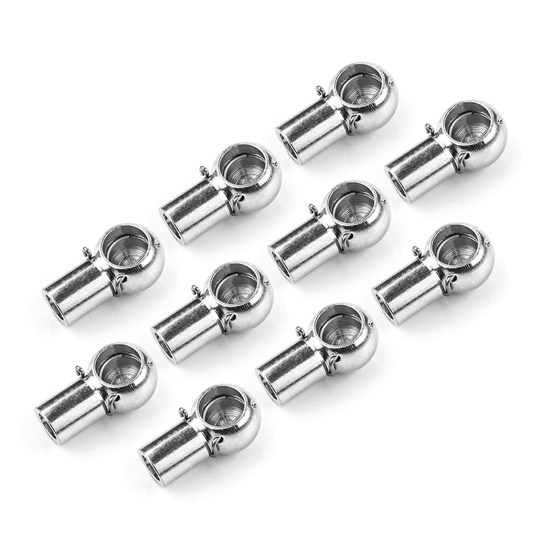 LST 10x Kugelpfanne Kugelkopfaufnahme Gasfeder M8 Gewinde 10mm Gasdruckdämpfer