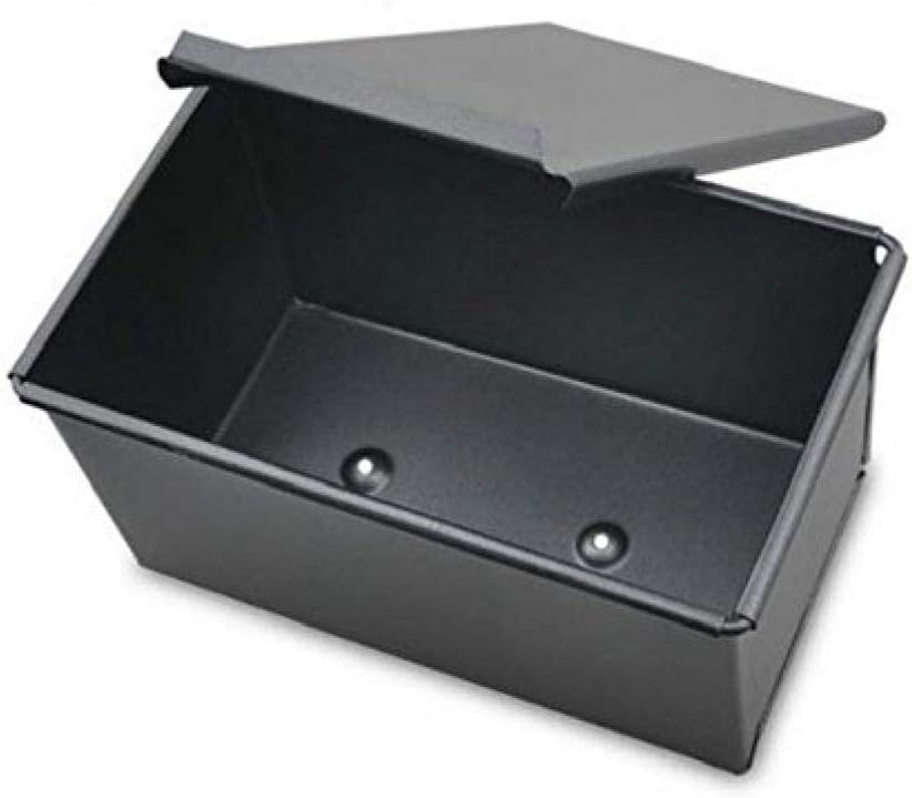 Schwarze Backform mit Deckel, für Kuchen, Toast, Brot, Antihaft-Toastbox, 750 g
