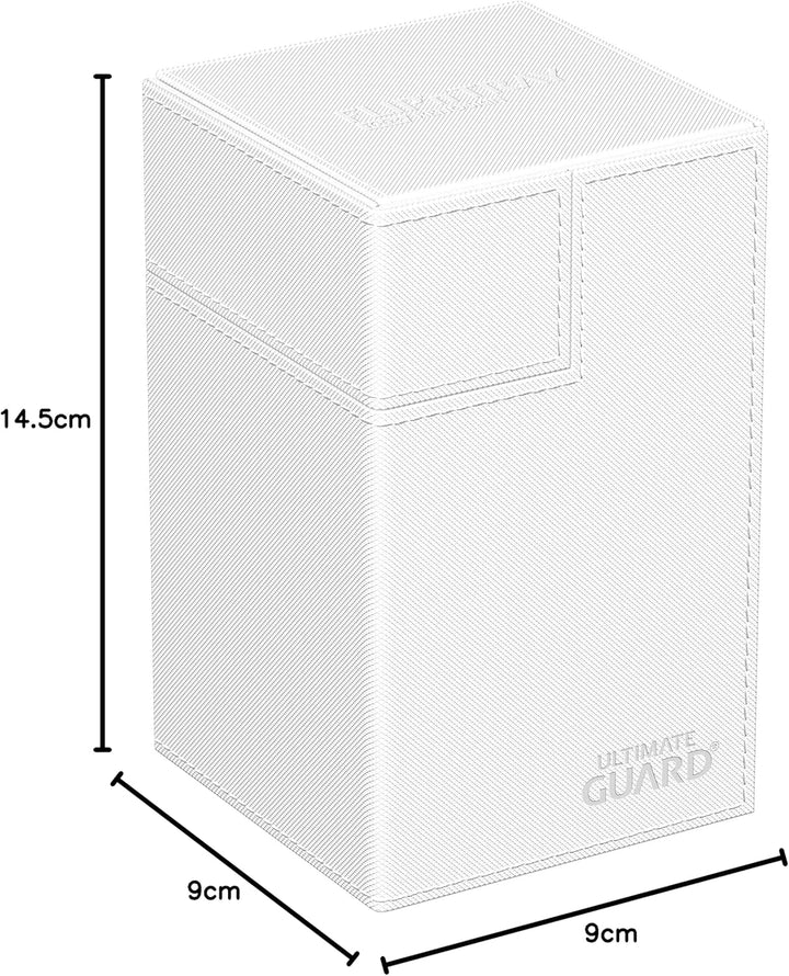 Ultimate Guard Flip`n`Tray 100+ XenoSkin Monocolor Weiss, Weiss
