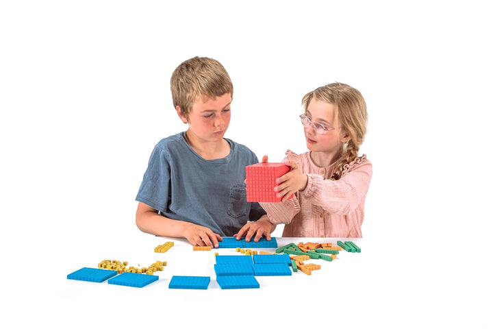 Wissner aktiv lernen WissnerR39578.000 Dienes Grundset 141 Teile farbig, Mehrfarbig 141 pieces Singl