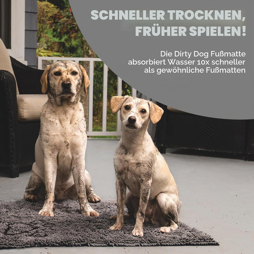 Dog Gone Smart Türvorleger, gross Medium Grau, Medium Grau