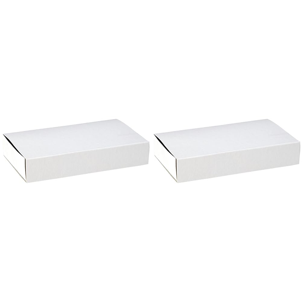 Rayher Hobby 8147000 Streichholzschachteln, gross, blanko, leer, weiss, 12 Pappschachteln zum Bastel