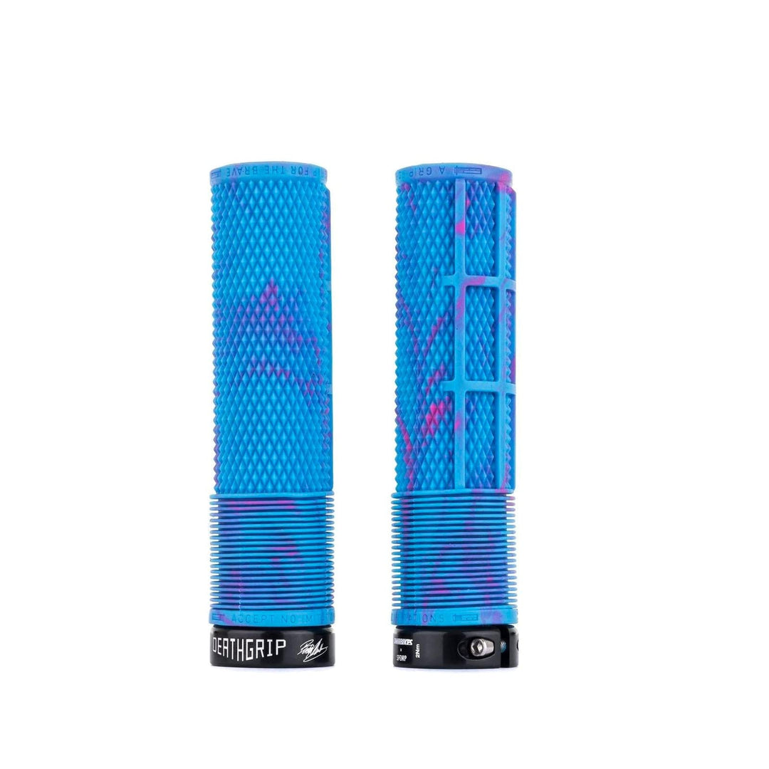 DMR MTB-Griffe Brendog Death Grip Blau Gr. Dünn