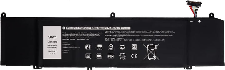 SwarKing Ersatz Akku Kompatibel mit [Dell] Alienware M15 M17 R1 G7 7590 7790 G5 5590-D2783W D2743B D