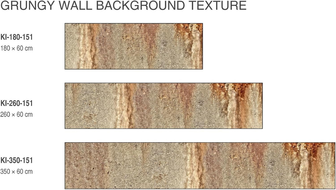 DIMEX Küchenrückwand Folie Selbstklebend ABGEBROCHENE BETONWAND I 180 x 60 cm | Klebefolie - Dekofol