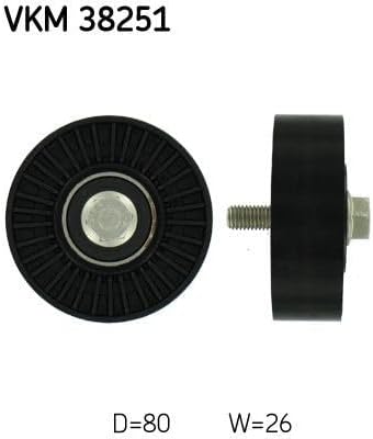 SKF VKMA 38214 Spannrollensatz für Nebentrieb