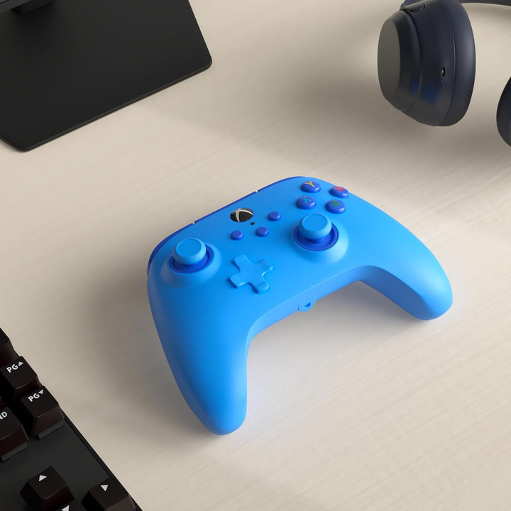 Kabelgebundener PowerA Controller für Xbox Series X|S und Windows 10/11 - Blau, Gamepad, kabelgebund