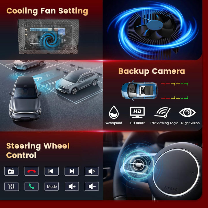 【Qualcomm】 8 Kern 4+64 GB Android 15 Autoradio für Peugeot 207 2005-2015 Wireless Carplay Android Au