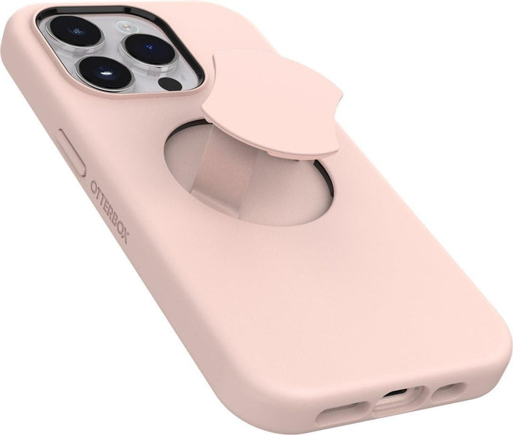 OtterBox OTTERGRIP Symmetry Serie Schutzhülle für iPhone 14 Pro Max - Made Me Blush (Pink), Pink