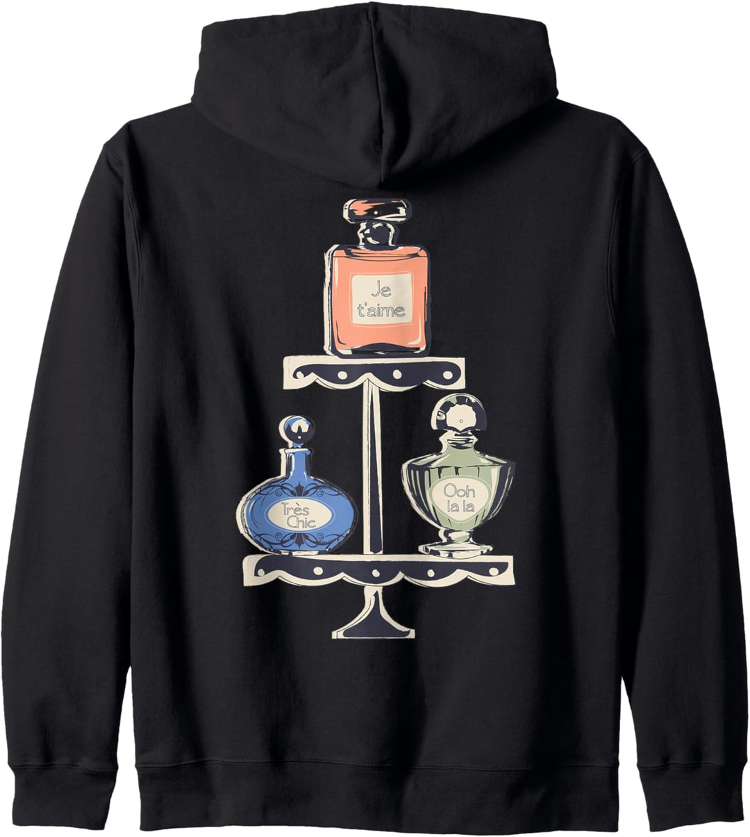 Paris Eau de Parfum-Flasche Souvenir Geburtstag-Geschenk Kapuzenjacke