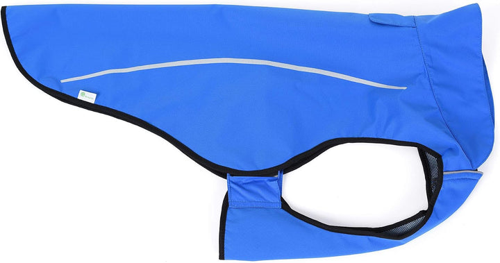 Mile High Life Hunderegenmantel Einstellbare wasserdichte Haustierkleidung Leichte Regenjacke mit re
