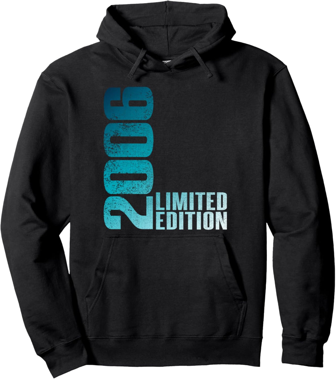 18. Geburtstag Jungen Mädchen 18 Jahre Limited Edition 2006 Pullover Hoodie