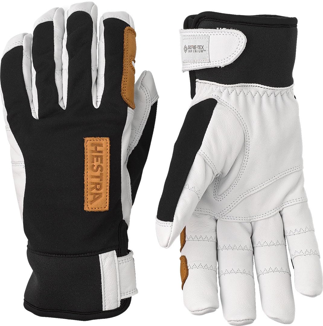 Hestra Ergo Grip Active Wool Terry Grösse 8 black/offwhite