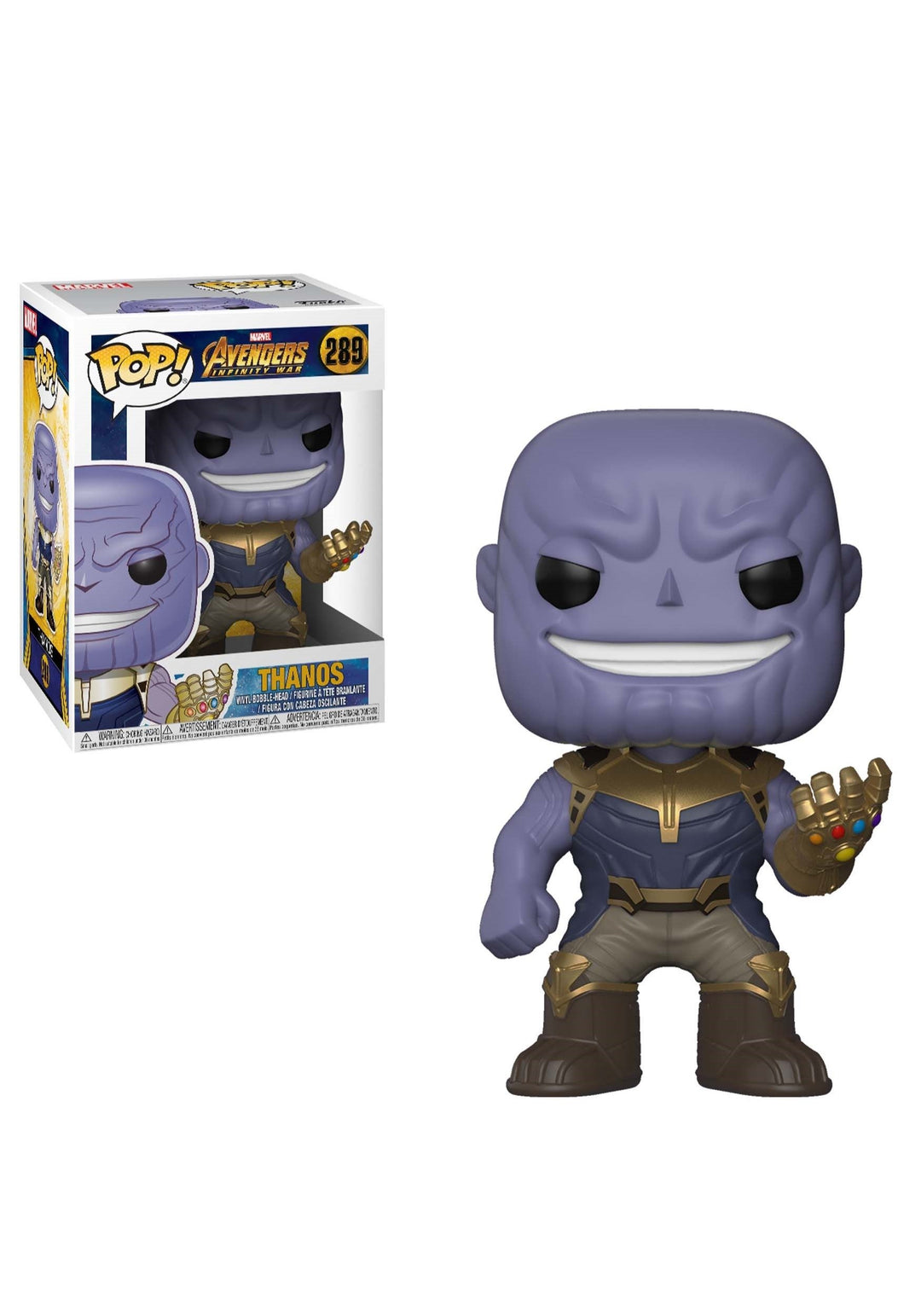 Funko Pop! Marvel: Avengers Infinity War - Thanos - Vinyl-Sammelfigur - Geschenkidee - Offizielle Ha