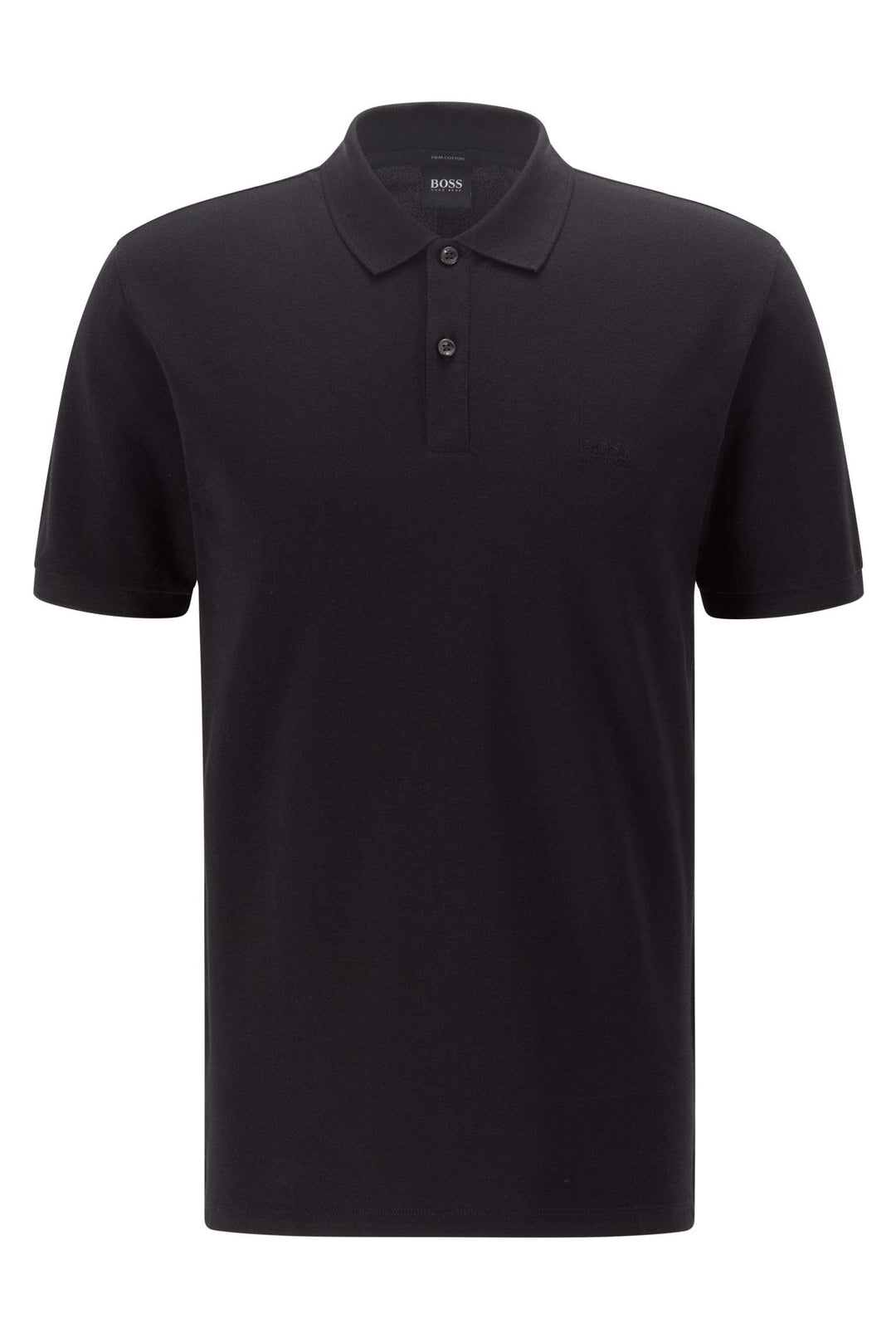 BOSS Herren Pallas Short Sleeve Polo Shirt Poloshirt L Schwarz, L Schwarz
