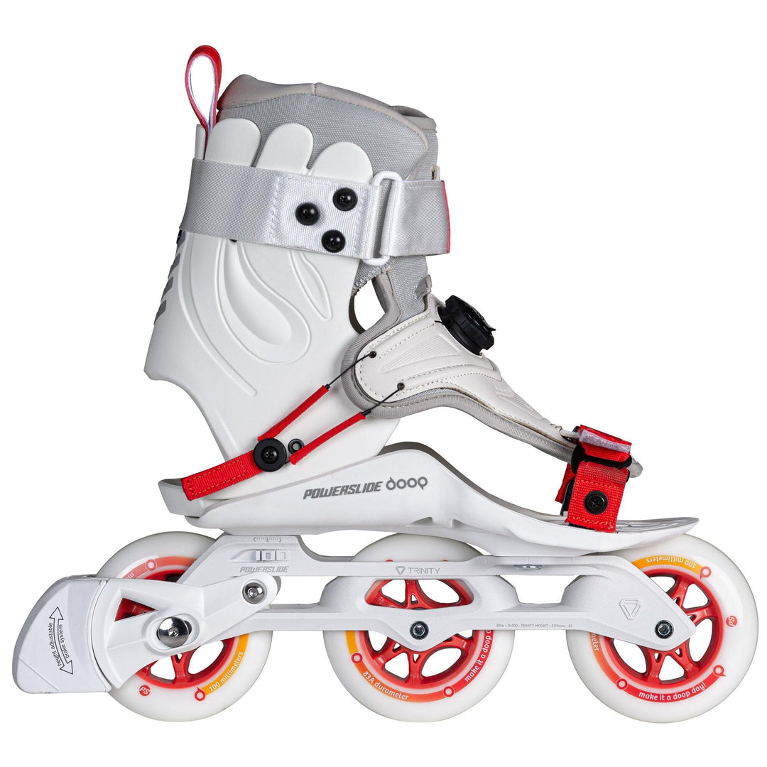 Powerslide Inline Skate Doop Urban 100, für Fitness und Urban, für Damen und Herren