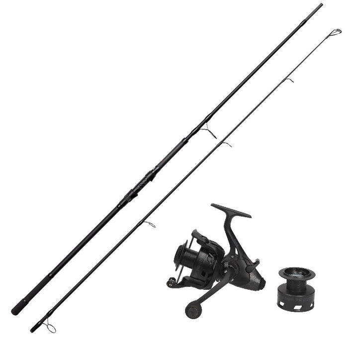 Stalkercombo Prologic C-Series Compact 10ft 3,00m 3,25lbs + Quick Runshift 3QF 5000FS Karpfenset