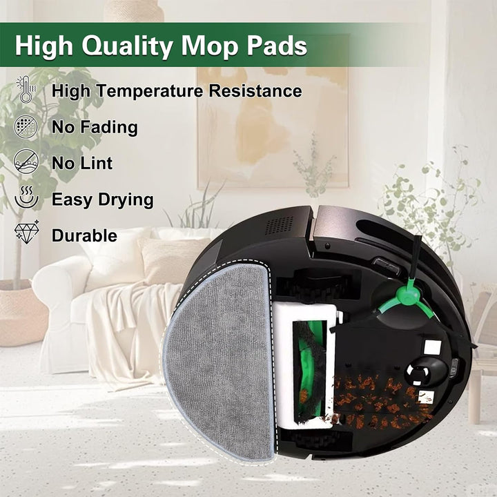 Zubehör Ersatz für iRobot Roomba Combo Essential Saug- und Wischroboter | (Y0112 Y0110 Y0512 Y0510),