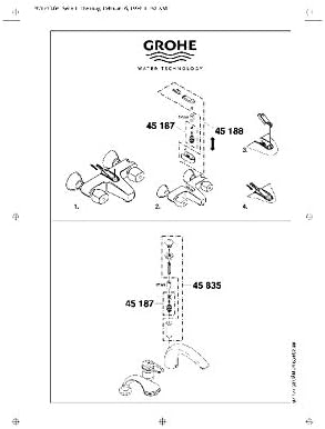 GROHE Umstellung Florida, pro Stück 45187000, Silber