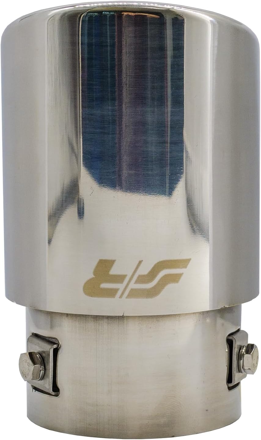 Simoni Racing TRX/09 Exhaust Tip Oval, INOX