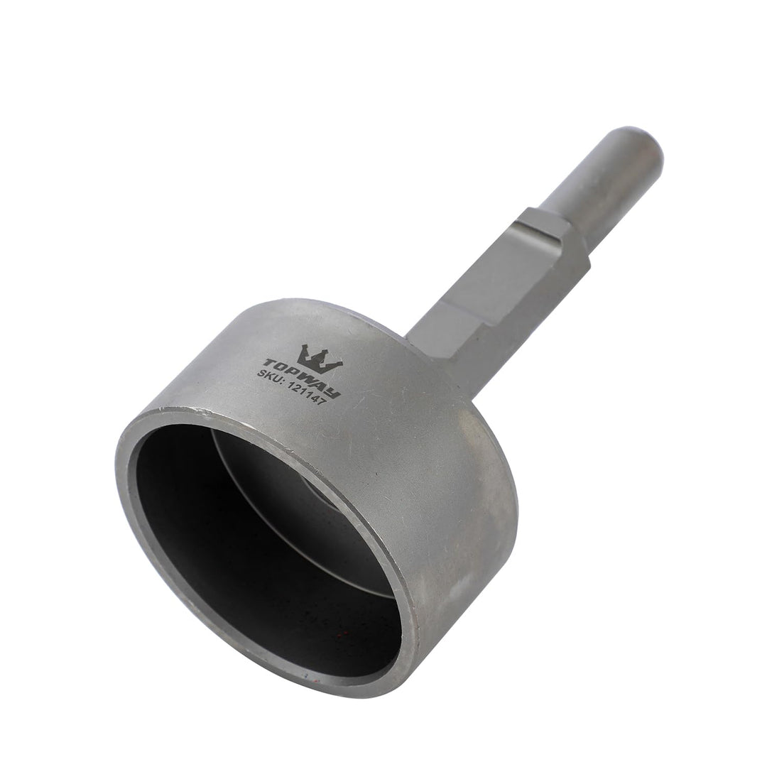 TOPWAY 65A Jack Hammer Star Picket Post Driver Meissel Bit 100 x 115 x 220 mm für Abbruch-Presslufth
