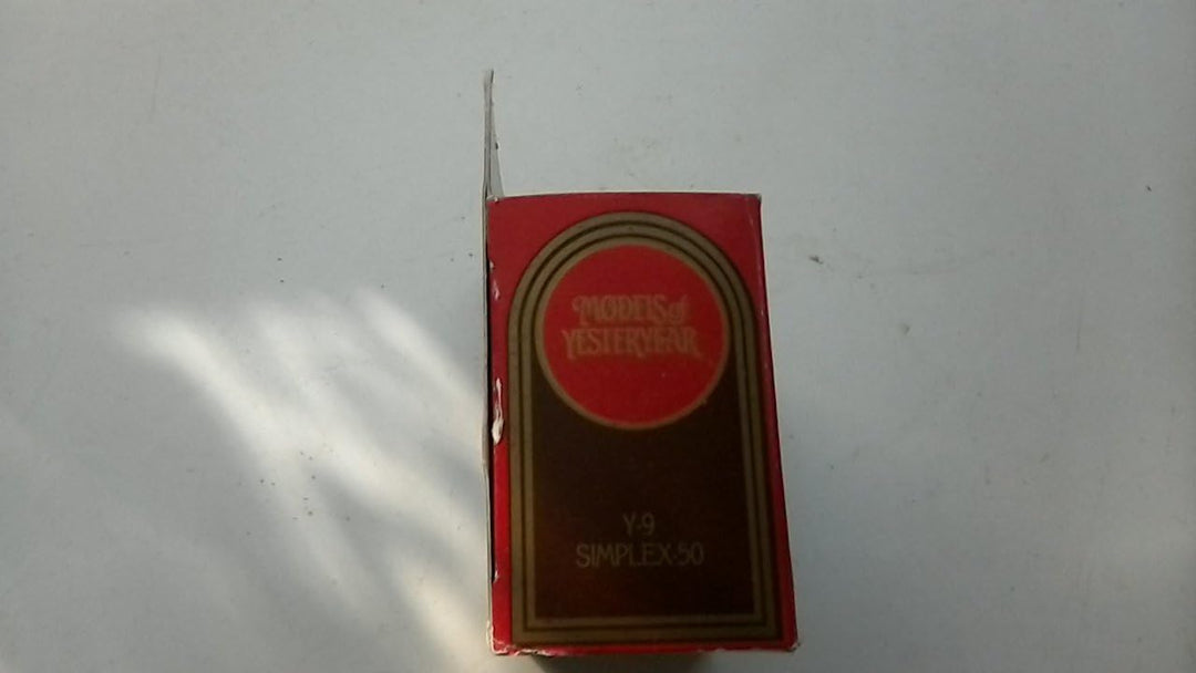 Matchbox Models Of Yesteryear Model Car Y-9 - 1912 Simplex - Green