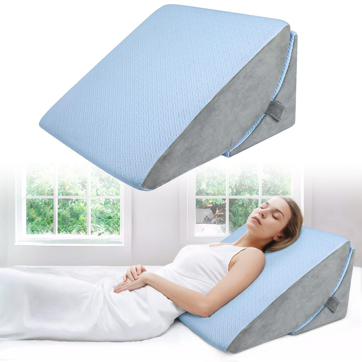 Babenest Verstellbares Keilkissen mit Hochdichteschaum, Ergonomisches Rückenkissen für Bett &amp; Sofa,