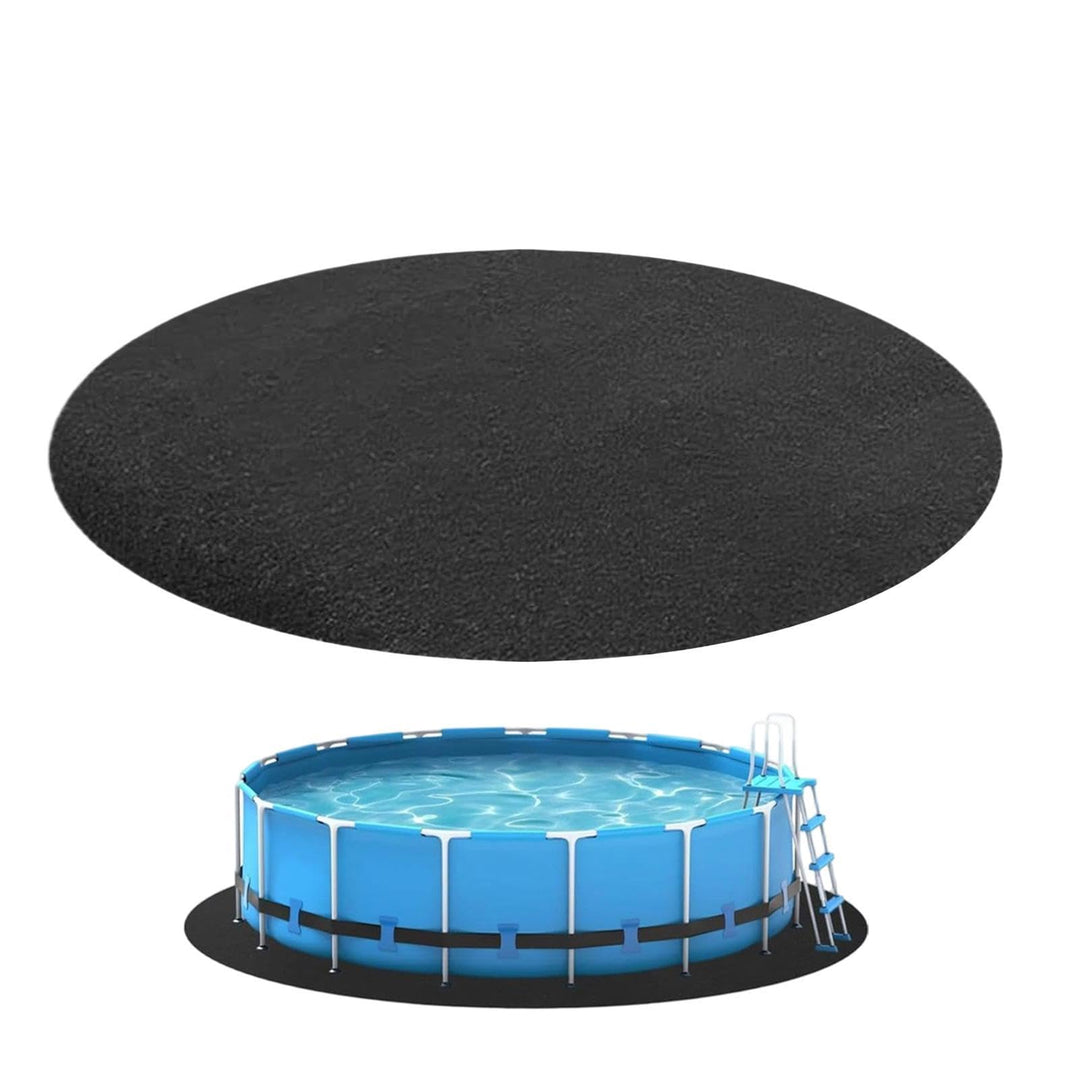 Abdeckplane für Pool, rund, 3,66 cm, rechteckig, robust, pannensicher, geeignet für röhrenförmige, a