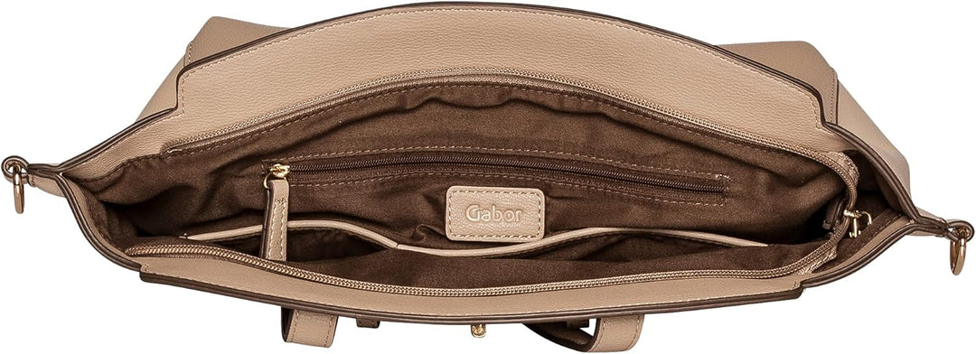 Gabor bags JANNA Damen Shopper Mixed Beige, Mixed Beige