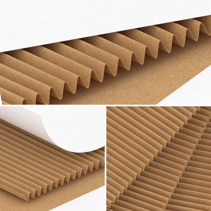 HORLIMER 20 Stück Versandkarton Klein Karton Box, 305x229x76mm Verpackungskartons mit Deckel für War