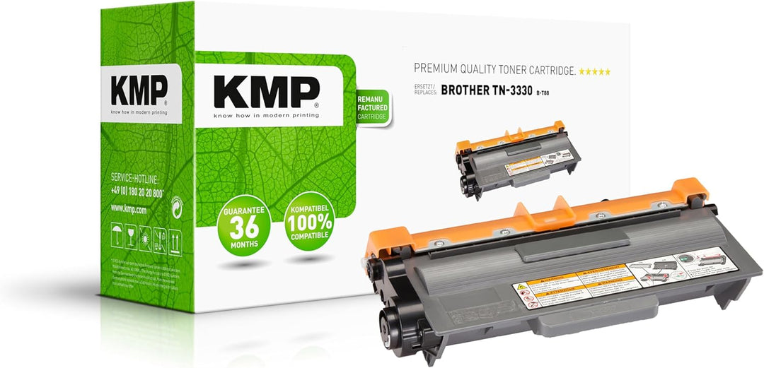 KMP Toner passend für Brother TN3330 - für Brother DCP 8110DN, DCP 8250DN, HL 5440D, HL 5450DN, HL 5