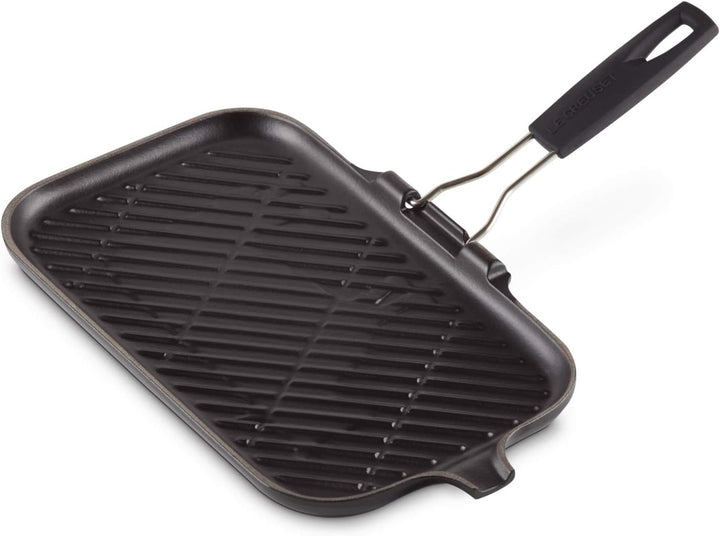 Le Creuset Gusseisen-Grillpfanne, , Schwarzmatt, 20049000000400 36 cm Rechteckig, 36 cm Rechteckig