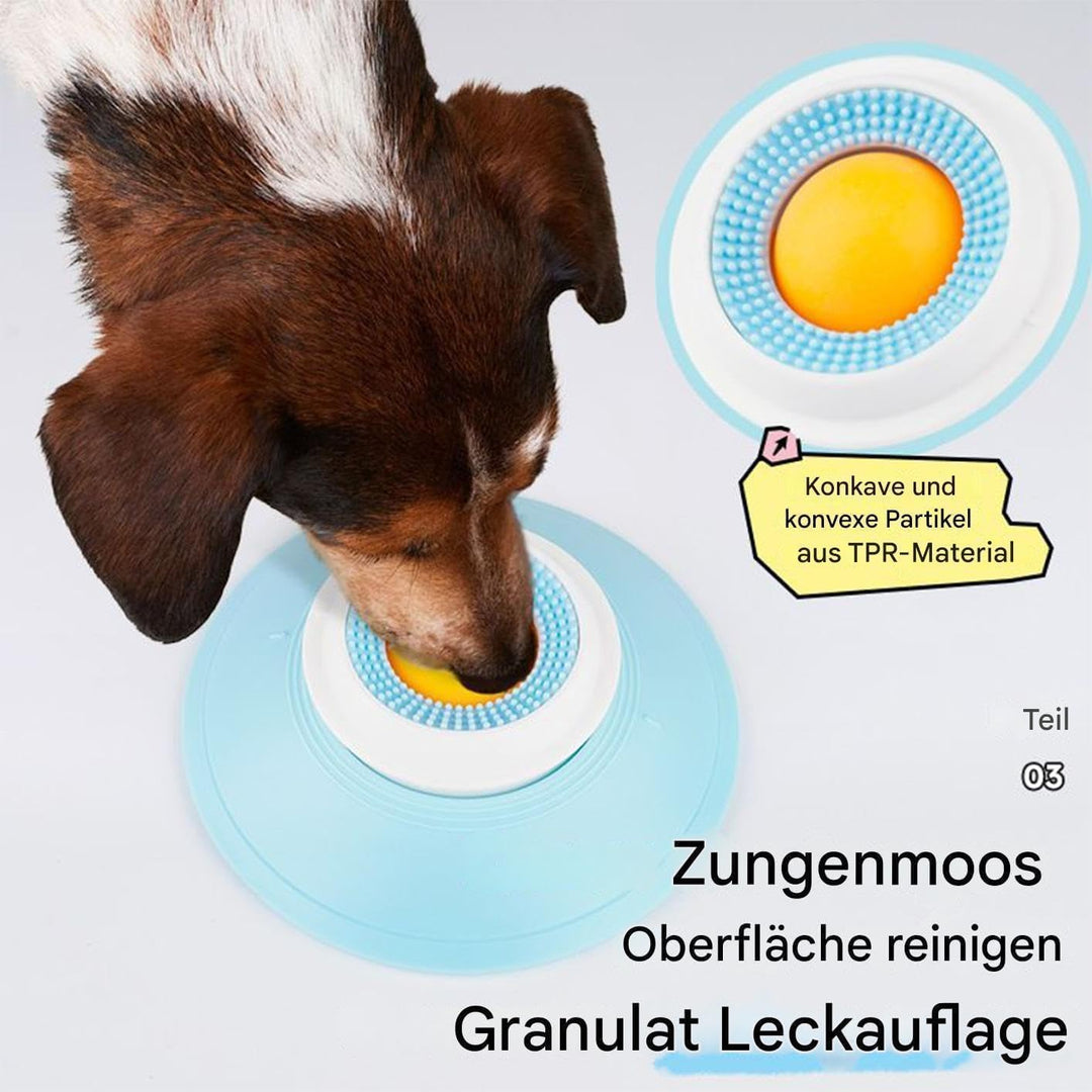 Hundelickspielzeug, Leckmatte Für Hunde, 12.5x12.5x4.5cm Lickimaten Für Hunde,Nassfutter Lick Pad Mi