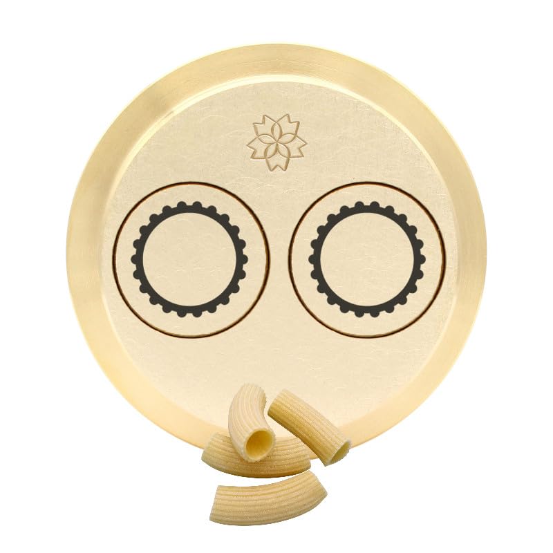 Matrize Messing - Maccheroni gestreift Ø 15 mm - kompatibel mit Häussler PN100, Emma, Lillodue