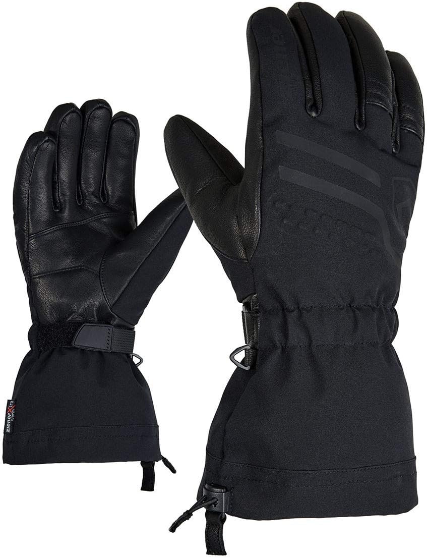 Ziener GLYR AS(R) PR Glove Ski Alpine Skihandschuhe, Herren 42.5 Schwarz, 42.5 Schwarz
