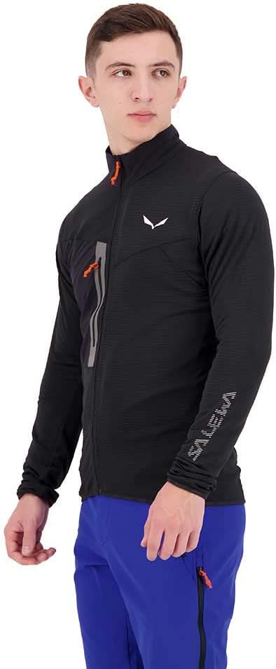 Salewa Herren Pedroc Pl Responsive M Fleece Jacke S black out melange/0910, S black out melange/0910