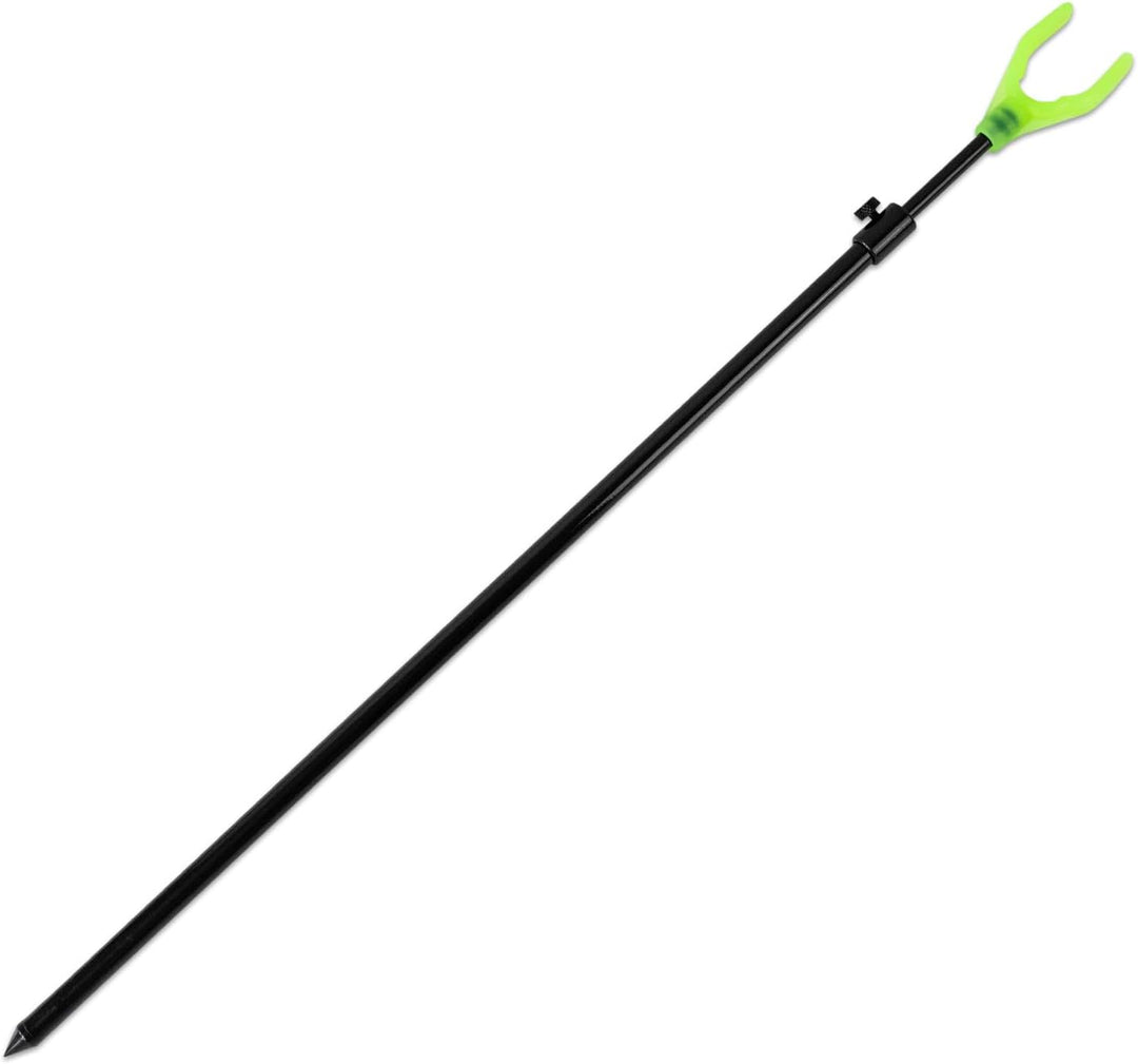 4 Stück Rutenhalter Bankstick Rutenständer mit U/V-Rutenauflage Alu 50-90cm 75-120cm 4 Stück 50-90cm