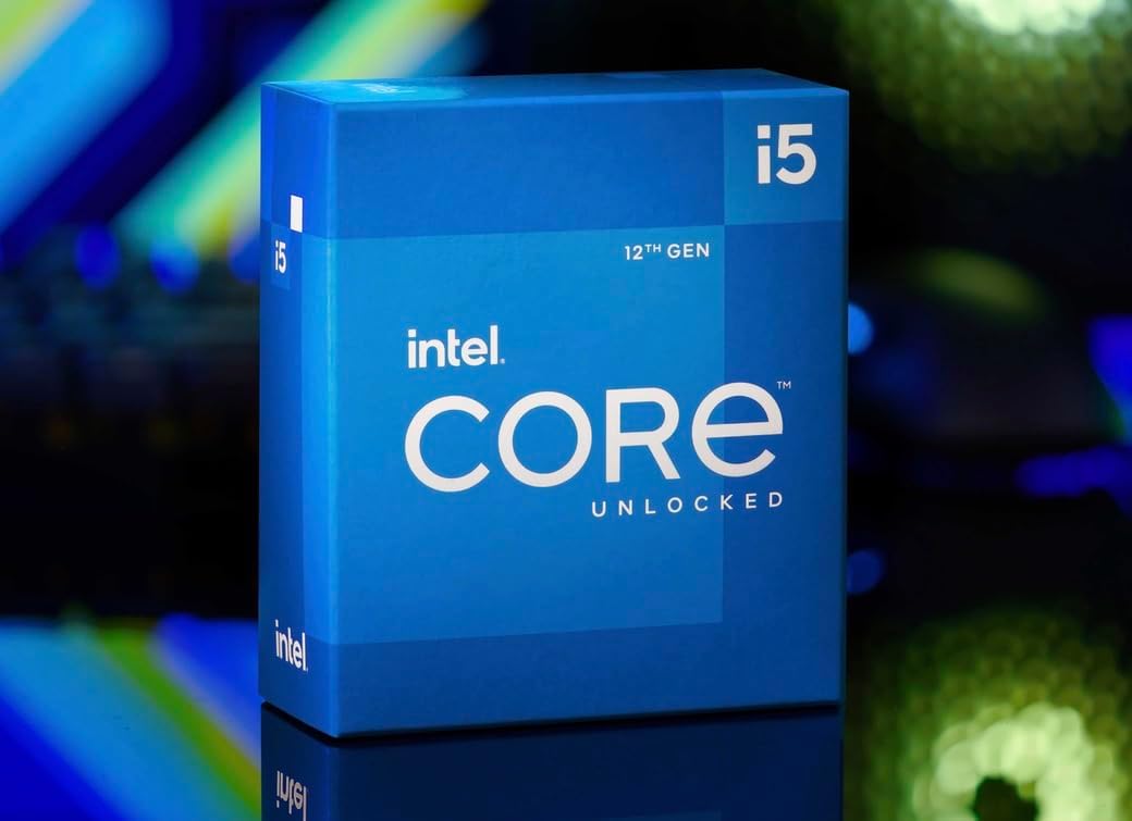 Intel Core i5-12600K 12. Generation Desktop Prozessor (Schwarz, Basistakt: 3.7GHz Turboboost: 4.9GHz