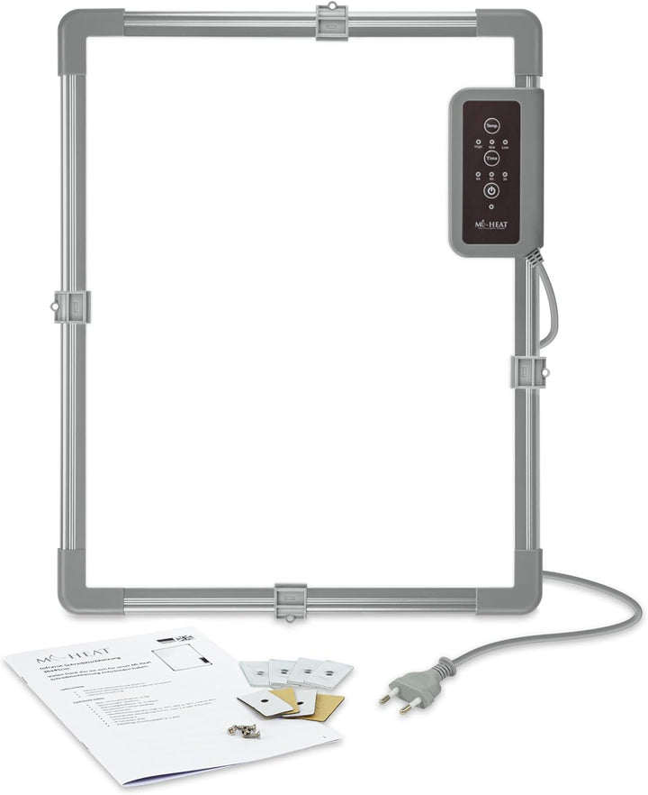 Infrarot Schreibtisch-Heizung 36x45cm Wärmeplatte 117W Arbeitsplatz Büro Home Office Kassen Empfangs
