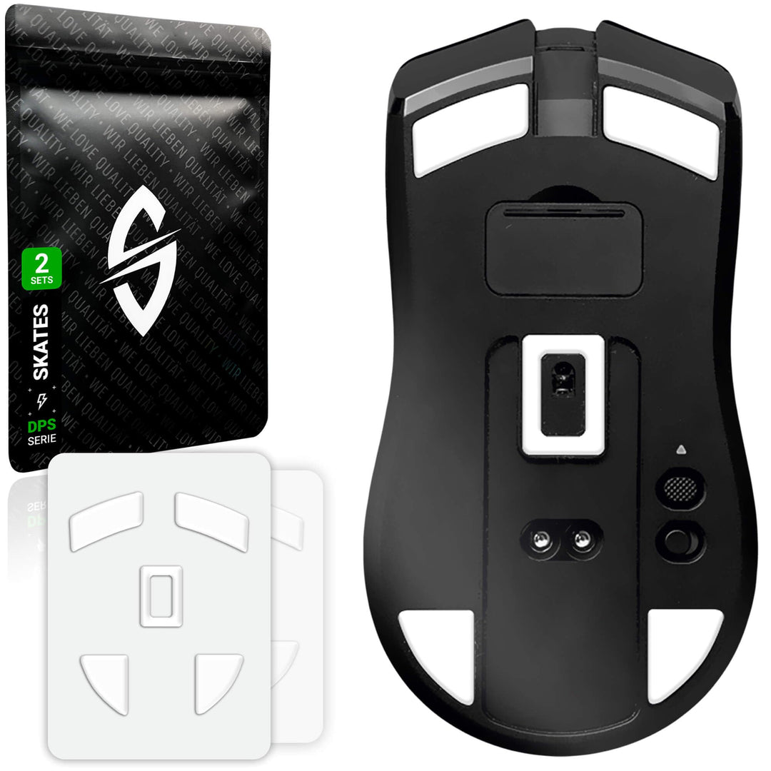 SensoryBoost DPS Glides (2er Set) kompatibel mit Razer Viper Ultimate - Ultra Schnell, Abgerundet, L